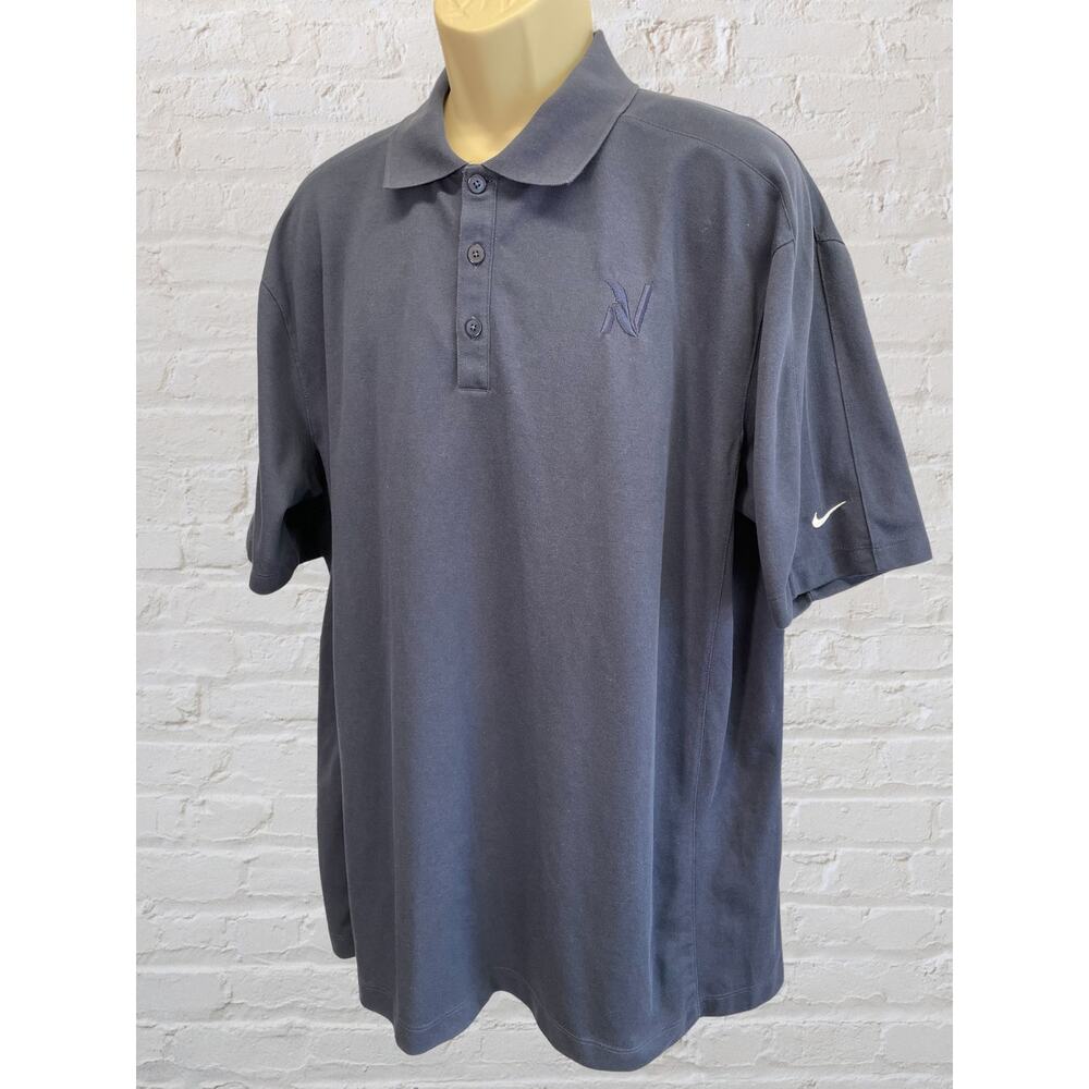 Nike Golf Dri-Fit Mens XL Navy‎ POLO, Short Sleeve, New condition